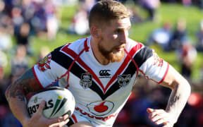 Warriors fullback Sam Tompkins