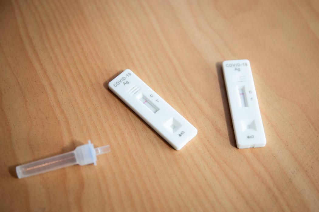 A COVID-19 antigen test