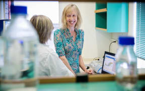 Joanna Williams and Scientific Officer Diane Guévremont, responsible for all the hard work in the lab that underpins the study
