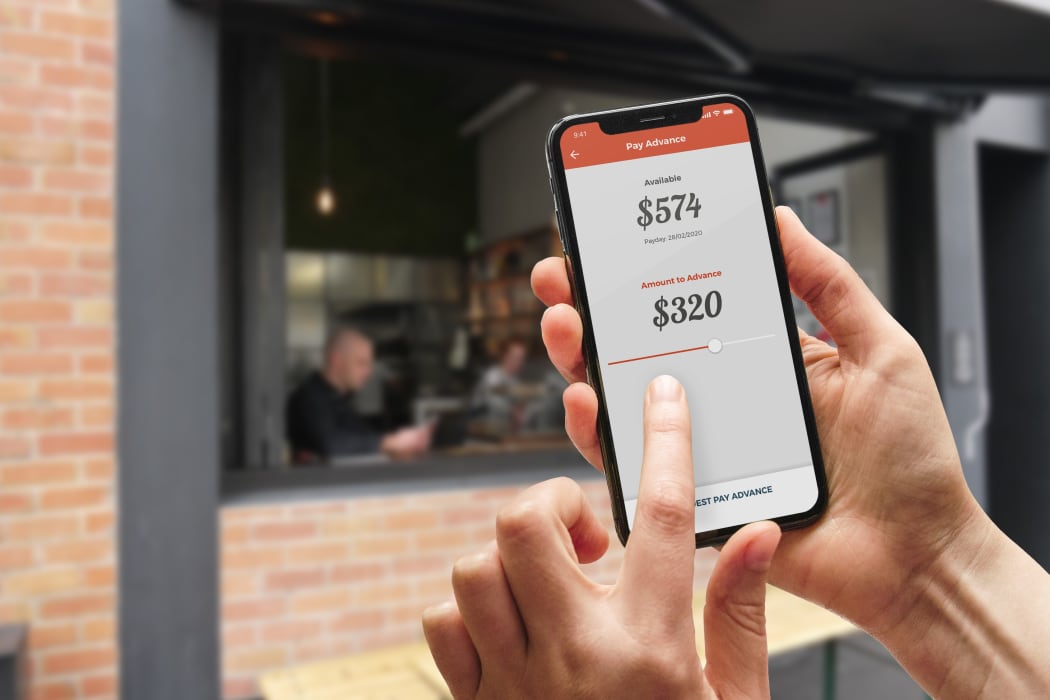 Pay Advance feature of PaySauce