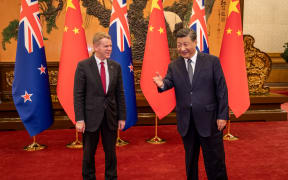 Prime Minister Chris Hipkins is at the World Economic Forum, where he has met with Chinese President Xi Jinping