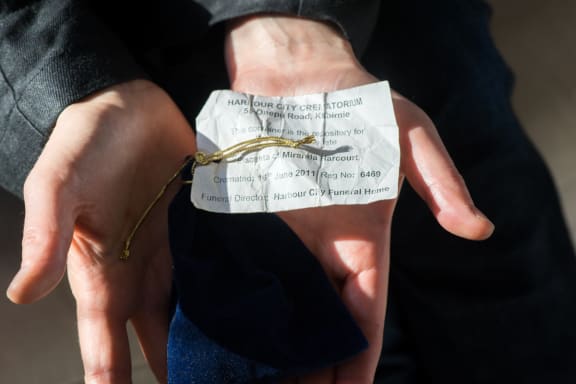 Miranda's ashes