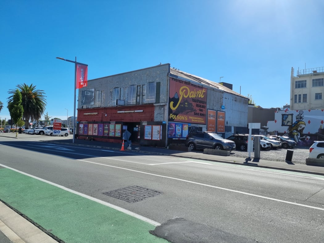 The building which formerly housed the restaurant Two Fat Indians is one of three which the council says there has been no progress on.