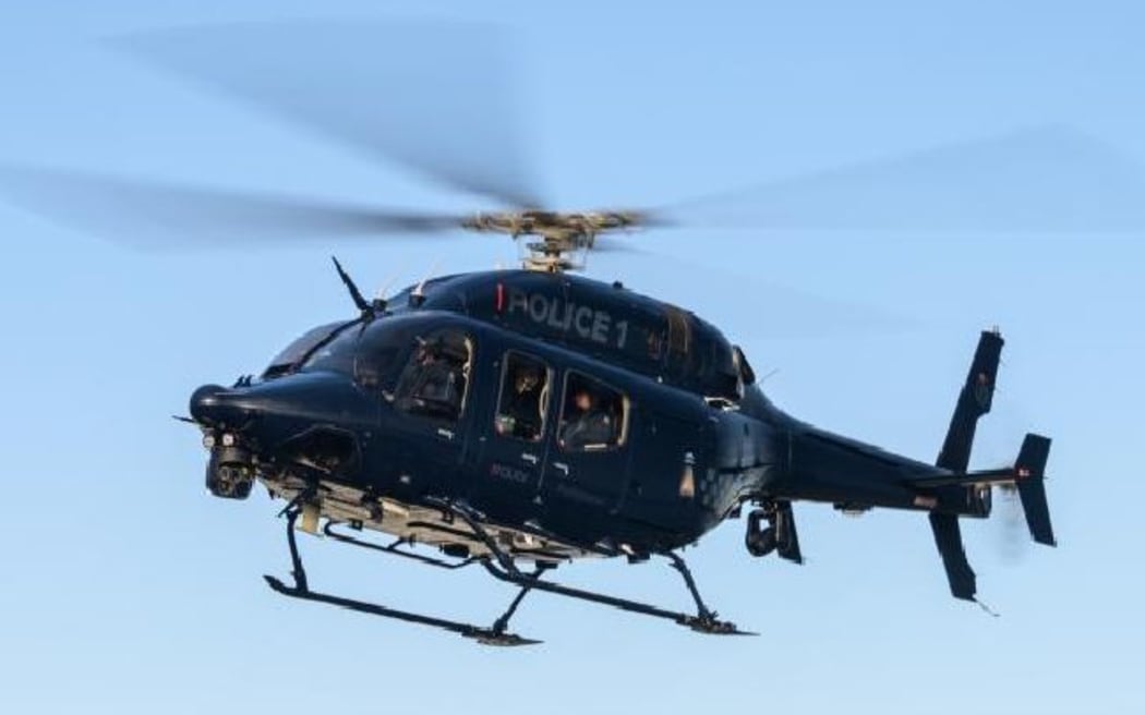 Police say their Eagle helicopter was repeatedly lasered while flying over Māngere at about 12.20am on 12 September 2023.