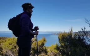 A tramper in the Abel Tasman National Park (file photo)