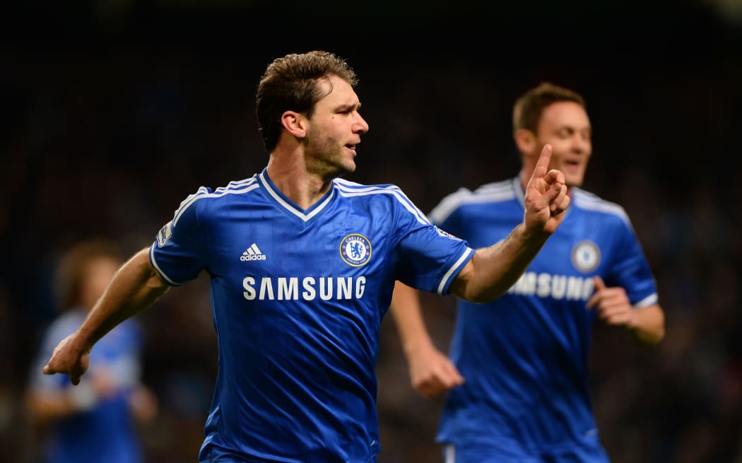 Chelsea's Serbian defender Branislav Ivanovic.