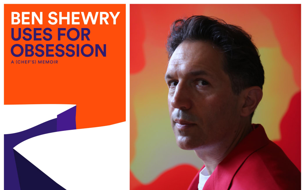 Ben Shewry and book cover Uses for Obsession