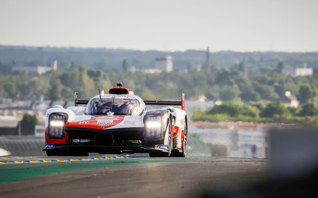 Toyota Gazoo Racing Hypercar of Brendon Hartley, Le Mans 2022.