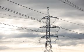 Power lines near Tiwai
