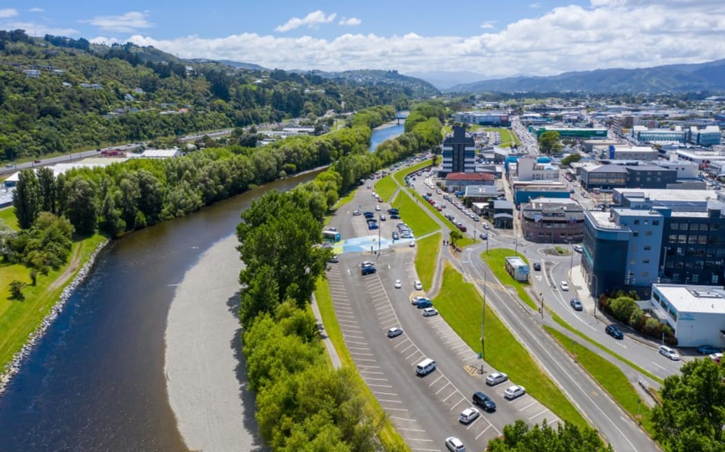 The RiverLink project would include a bridge across the Hutt River, with the aim of improving traffic congestion in Lower Hutt City, and improving resilience.