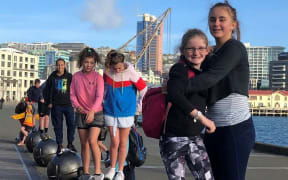 Year 7 and 8s from rural and remote schools on the 2019 Wellington camp