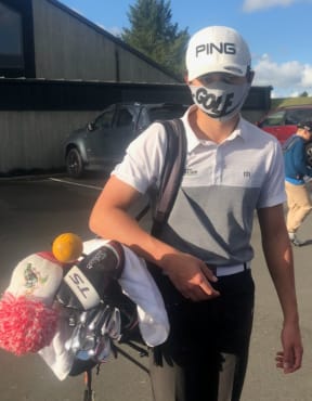 Taupo golfer