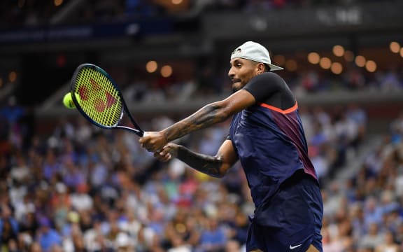 Nick Kyrgios at the US Open 2022.