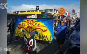 Protest in Kaikohe over leadership of Ngāpuhi runanga