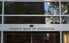 Melbourne, Australia - April 6, 2017: Reserve bank of Australia building in Melbourne CBD, Australia