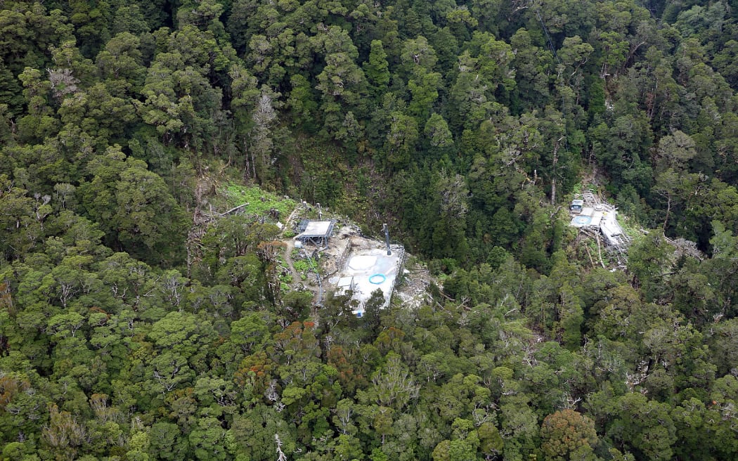 The site of Pike River Mine