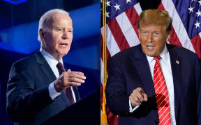 US President Joe Biden and former President Donald Trump.