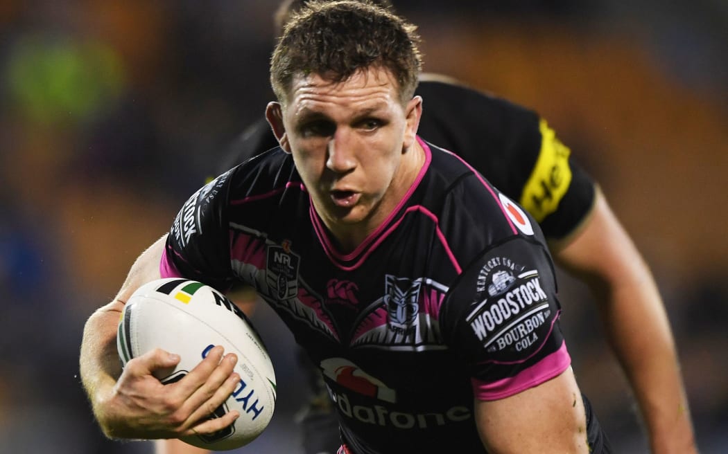 Ryan Hoffman on the charge.