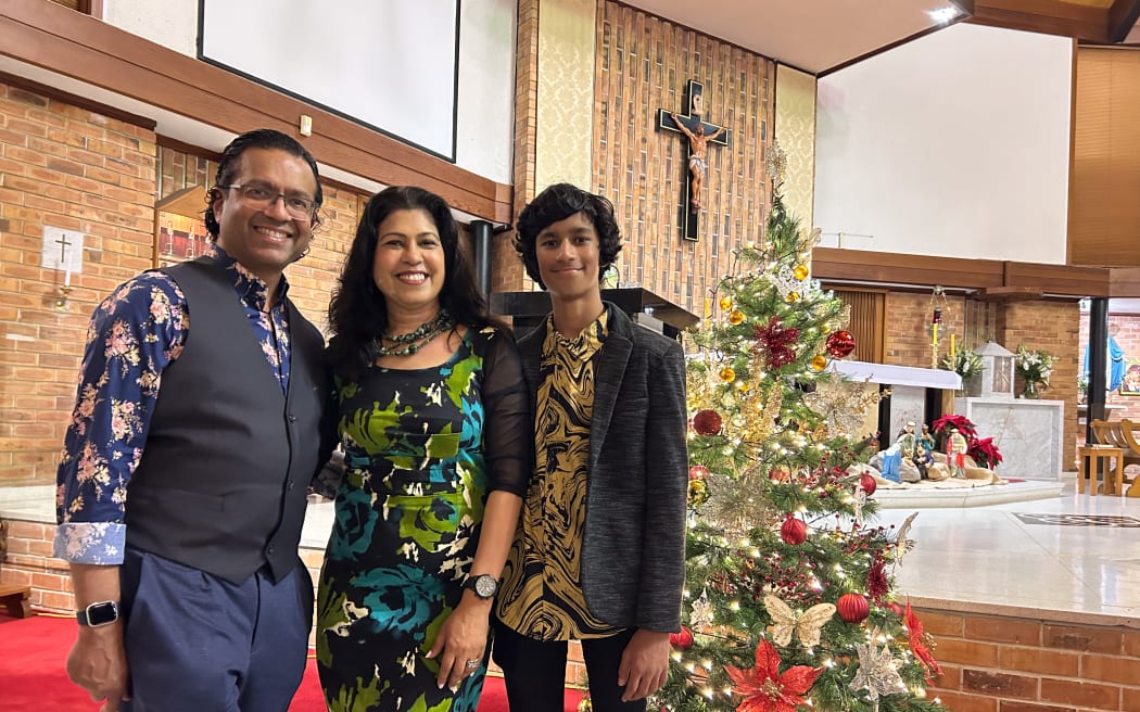 Maria Fernandez and her family moved to New Zealand from Goa, India, two decades ago.