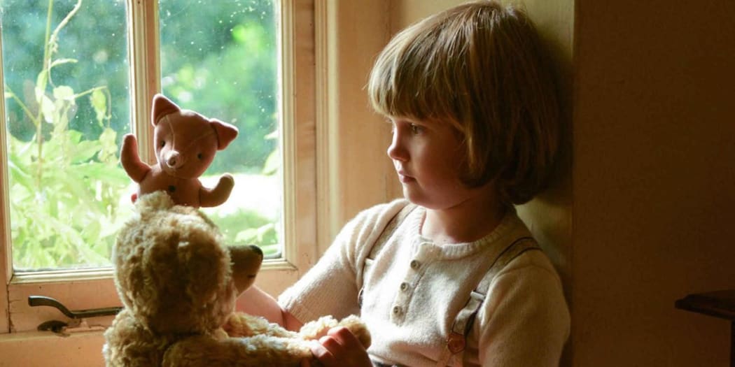 A still from Goodbye, Christopher Robin