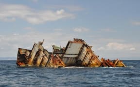 The Rena's bow was dismantled in February 2013.