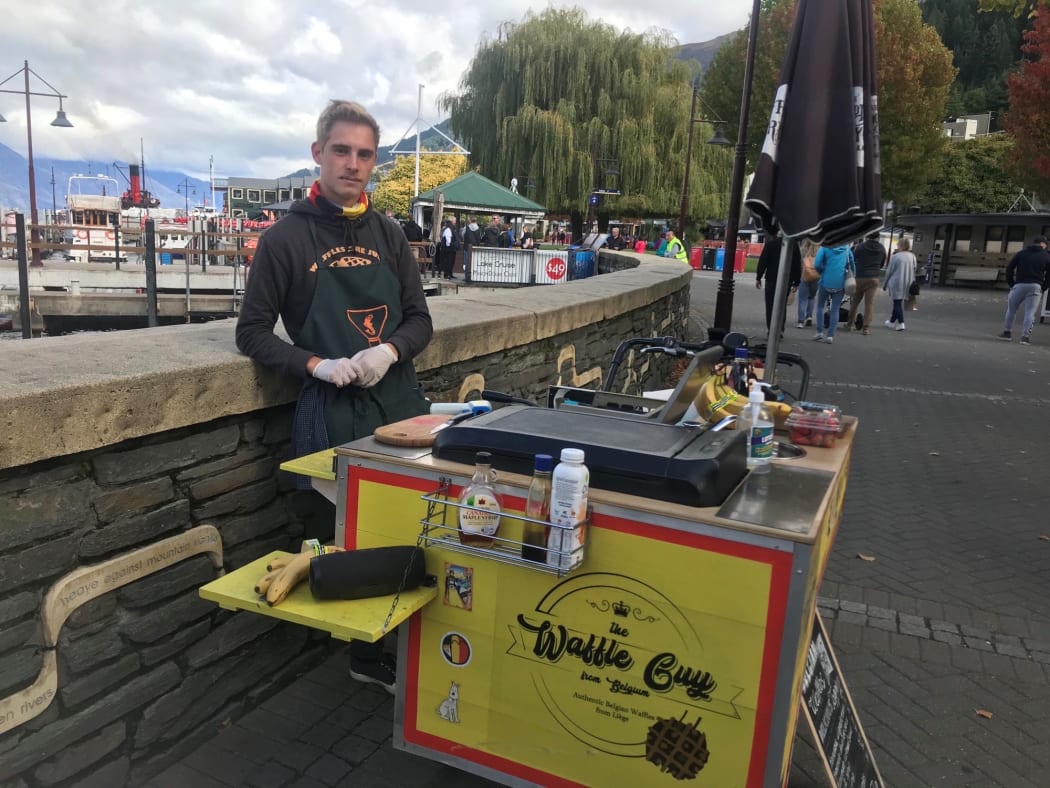 Belgian Arthur Debbah expects it will be a 'slow build' in the region, with more Australians visiting during the ski season