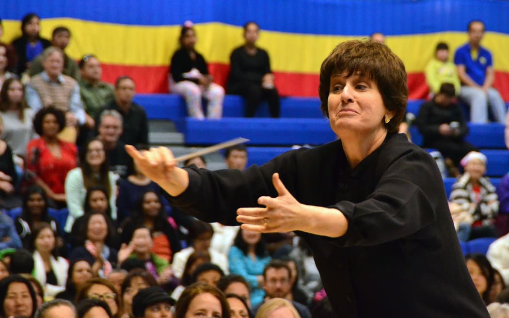 Conductor and music educator Beth Cohen