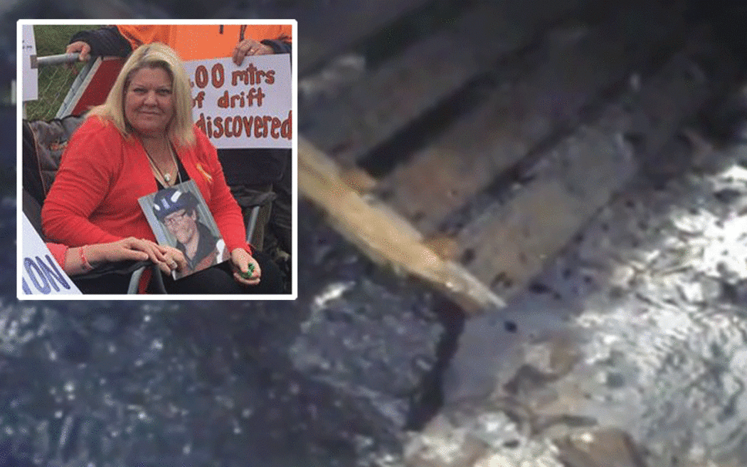 Sonya Rockhouse says the footage raises serious questions about the government's refusal to re-enter the mine's drift.