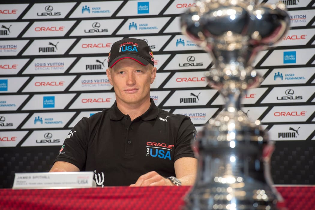 Former Oracle skipper, Jimmy Spithill.