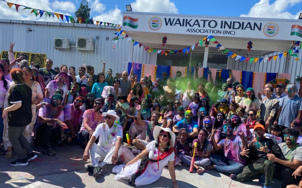 The Waikato Indian Association organised a Holi celebration for the region on Sunday.