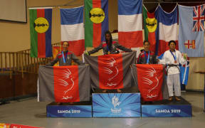 The French territory also picked up eight silver and five bronze medals over two dominant days of competition.