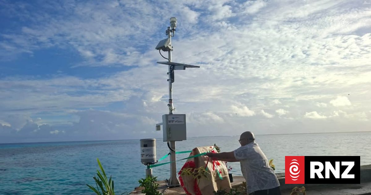 New tide gauges to improve Tokelau's meteorological capacity