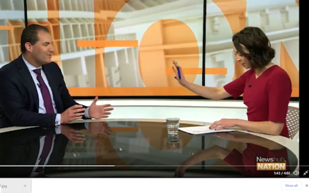 Talk to the hand - Newshub's political editor  Tova O'Brien accuses Advance NZ leader Jami-Lee Ross of "peddling misinformation" during the election campaign.