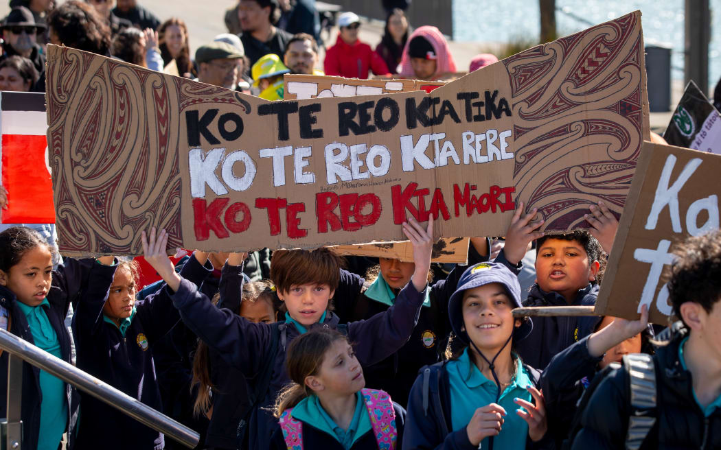 Thousands celebrate 50 years of Te Wiki o te reo Māori in Wellington.-1
