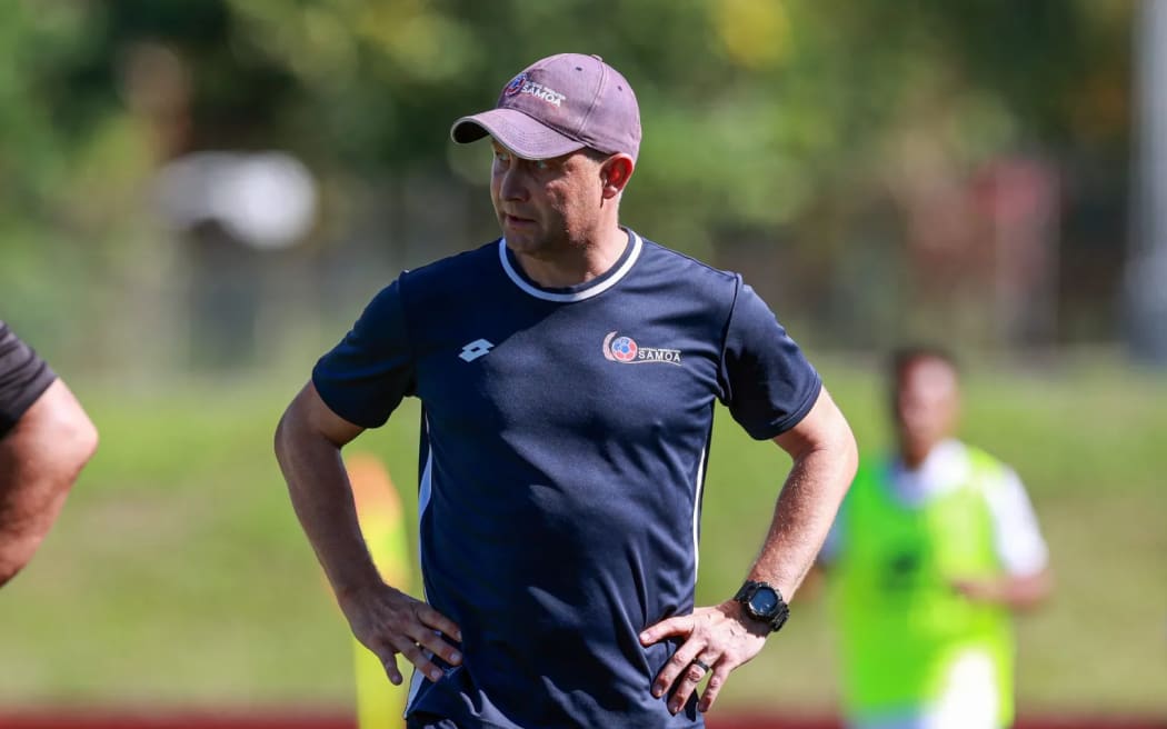 Samoa coach Jess Ibrom