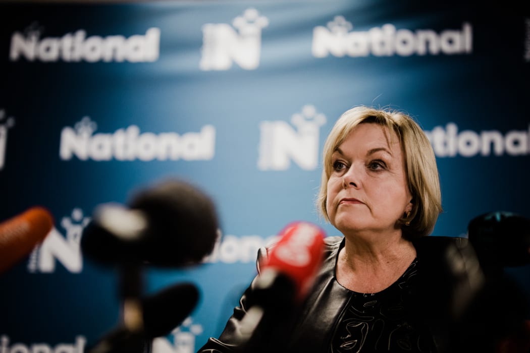 National Party leader Judith Collins says standing down is "not the honourable thing to do".