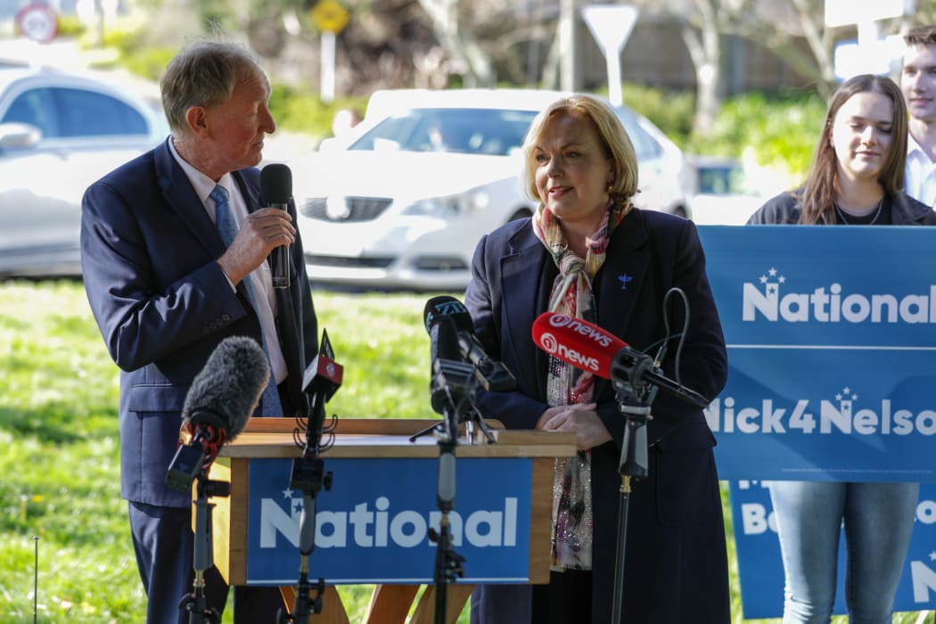 Judith Collins in Nelson
