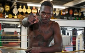 UFC Middleweight Israel Adesanya.