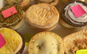 Entries at the Vegan Pie Awards.