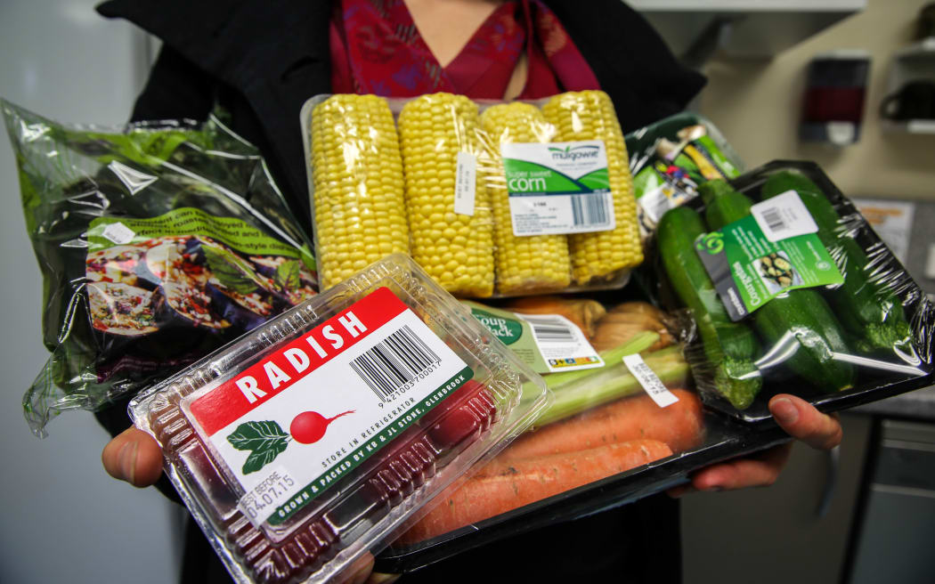 Packaged food.