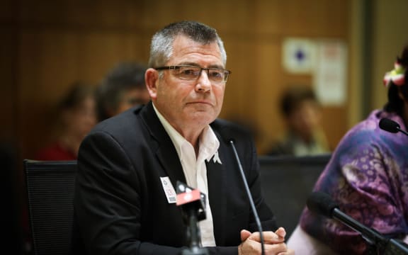 Family First National Director Bob McCoskrie speaks to the Abortion Legislation Committee