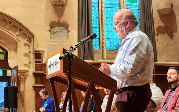 Arts Centre's director Philip Aldridge