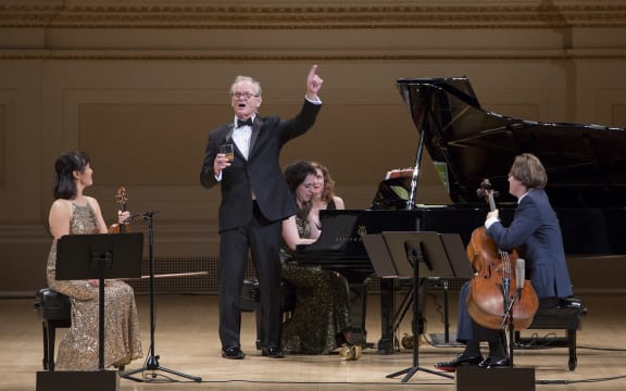 Bill Murray and trio