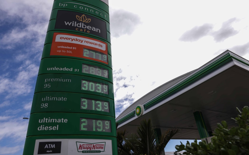 The price of 95 petrol has hit $3 in some parts of the country as conflict in the Middle East pushes up oil prices.