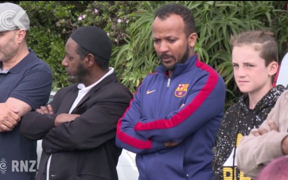 Students perform haka at Christchurch vigil