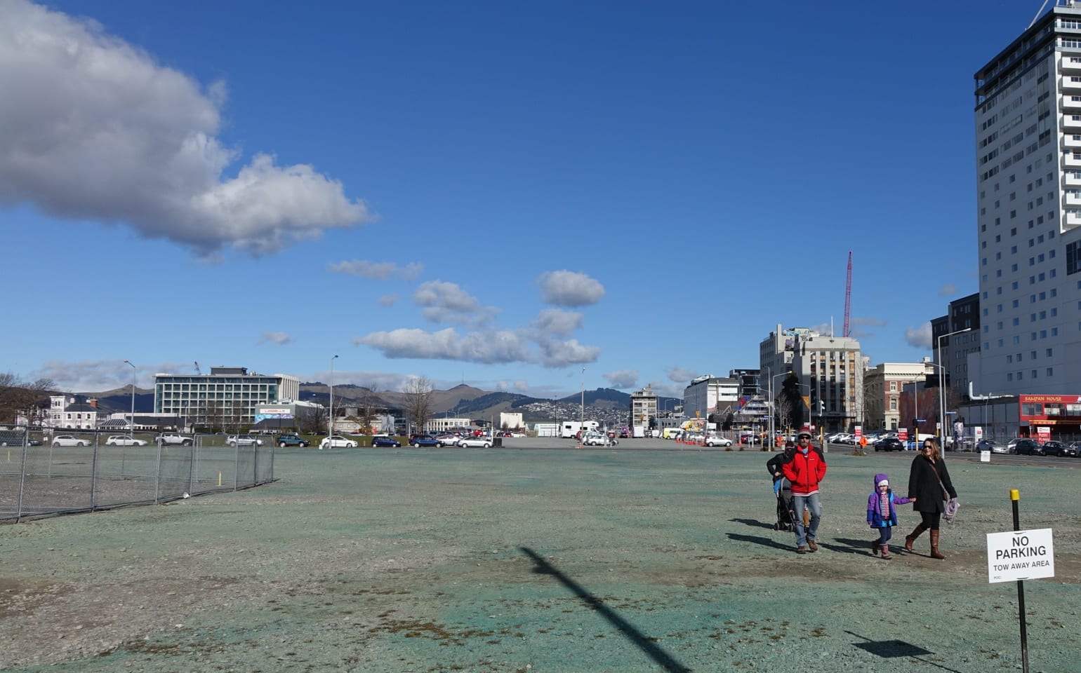 A vacant space that could soon be home to more than 2000 people.