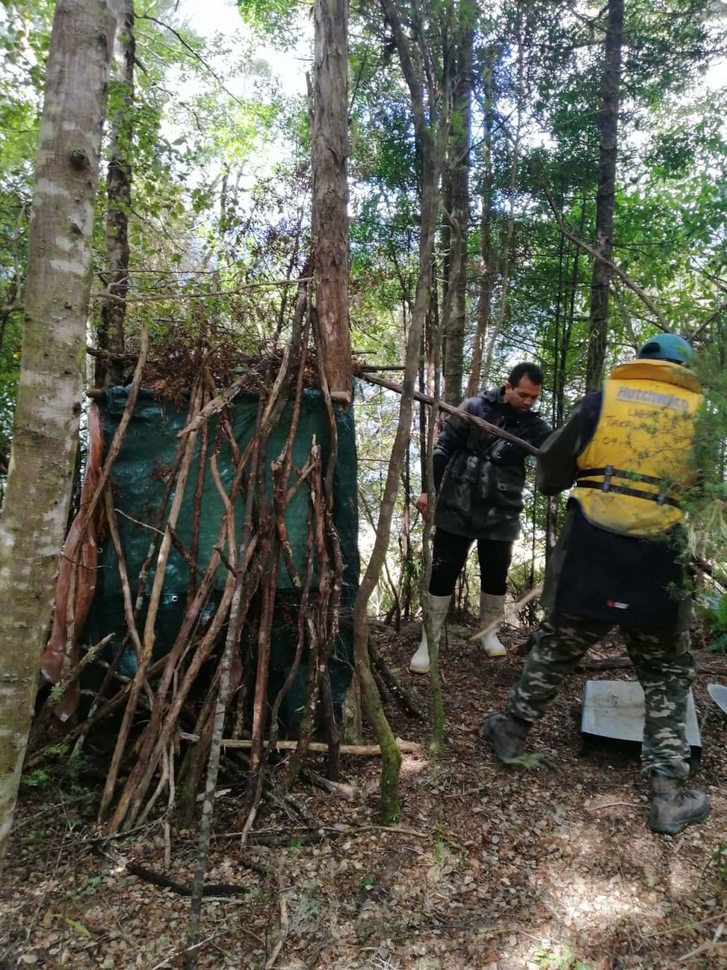 Since taking over the management of Lake Waikaremoana in 2017 Ngai Tuhoe has discovered several illegal campsites set up by illegal freedom campers, including shelters made out of felled native trees and home-made toilets and showers.