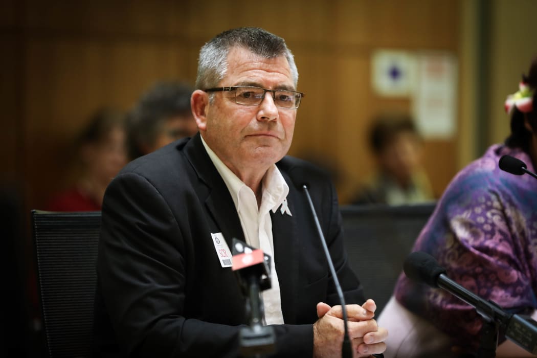 Family First National Director Bob McCoskrie speaks to the Abortion Legislation Committee