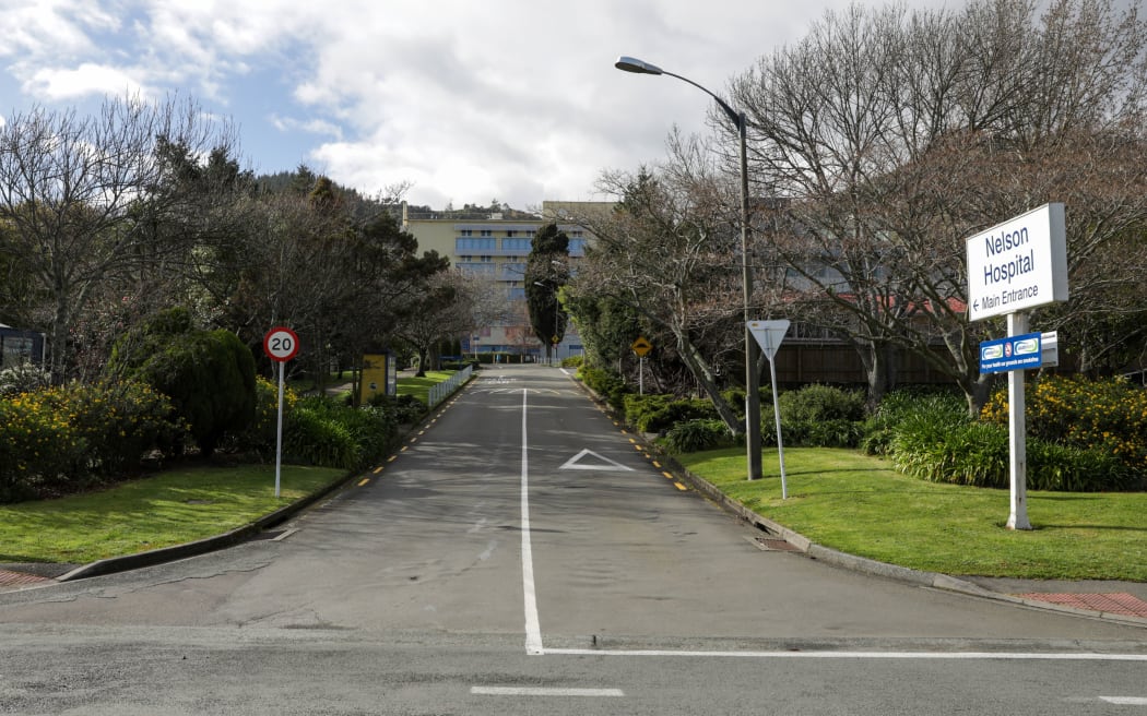 Nelson Hospital sign