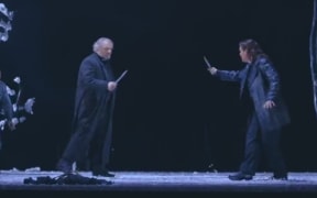 Scene from Il Trovatore